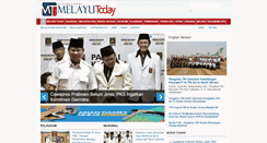 Desktop Screenshot of melayutoday.com